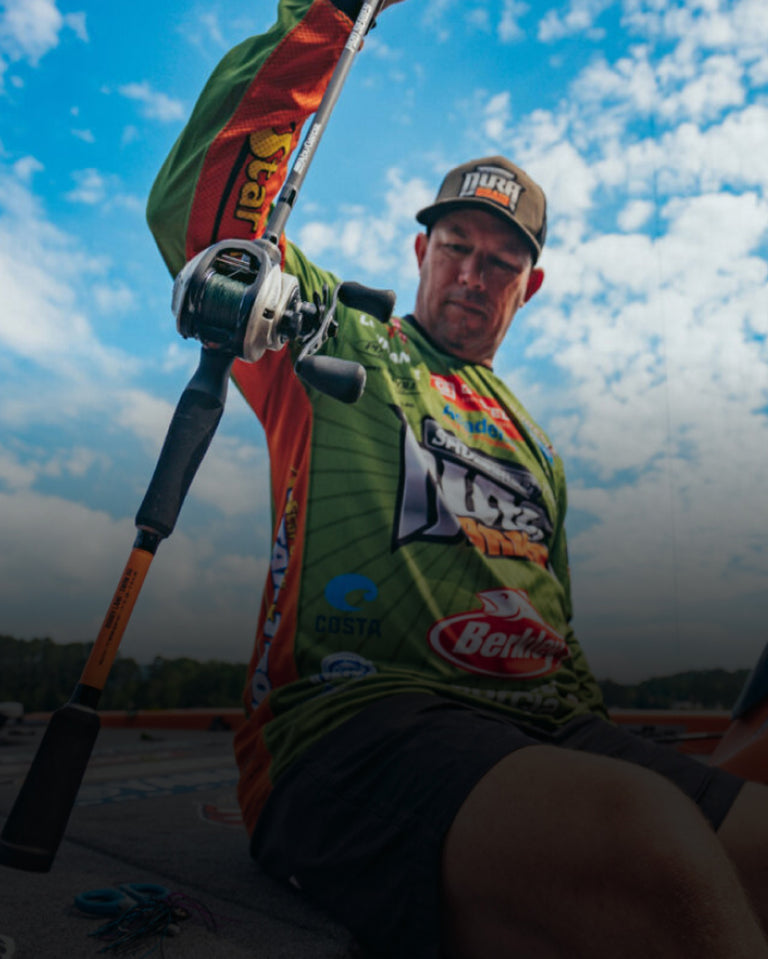 Pro Angler Bobby Lane fishing